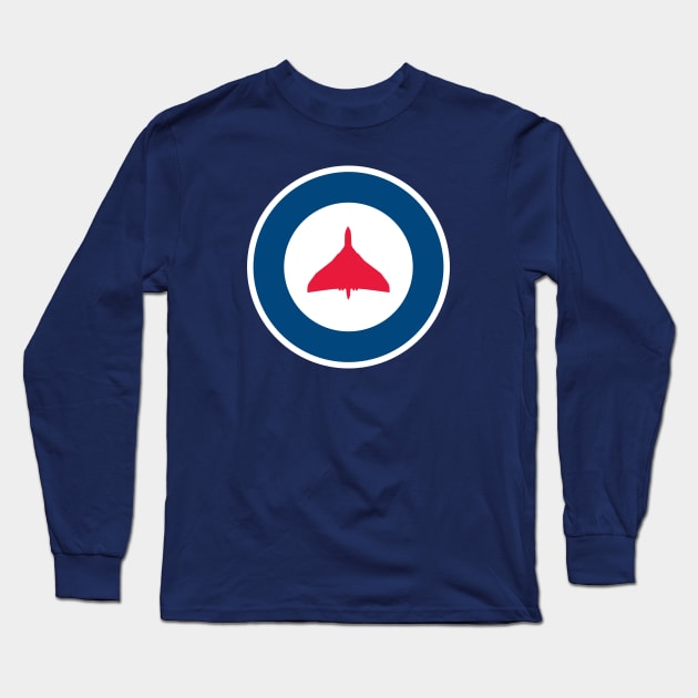 RAF Vulcan Bomber Long Sleeve T-Shirt by TCP